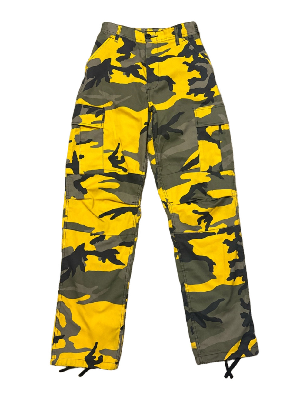 Rothco Yellow & Olive Green Camo Straight Leg Cargo Pants